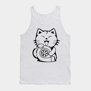 JDM Happy Turbo cat Tank Top